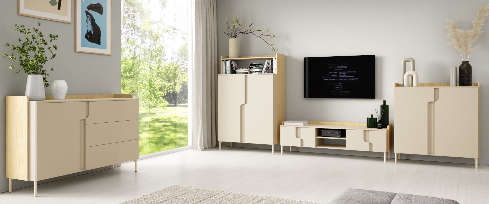 Meble pokojowe POSITANO